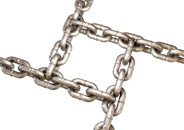 Connected Chain Network — Stock Photo, Image