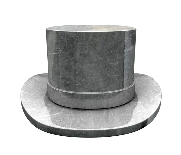 Gegoten top hat — Stockfoto