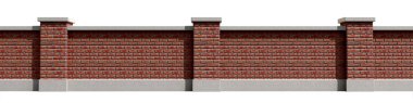 bahçe duvarı facebrick açık