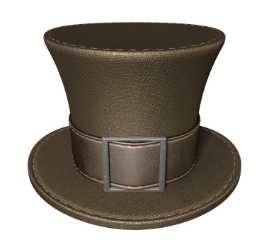 Mad hatters silindir şapka açık