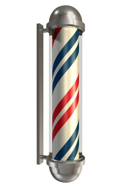 Barbers Poll Isolated — Stock Photo, Image