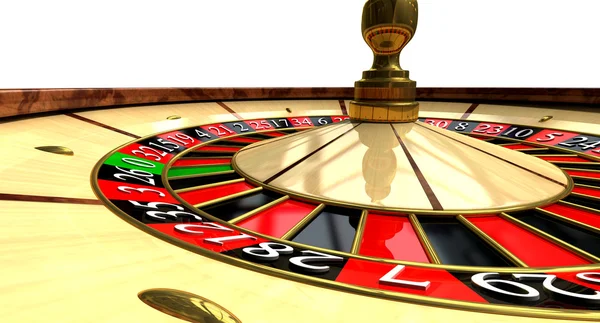 Ruota della roulette da vicino — Foto Stock