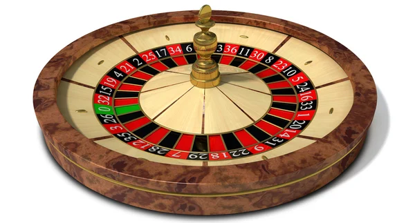 Roulette-Rad Perspektive — Stockfoto