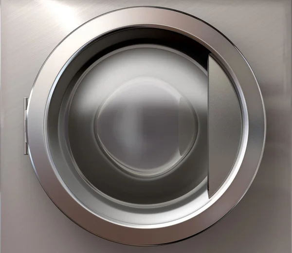 Wasmachine deur — Stockfoto