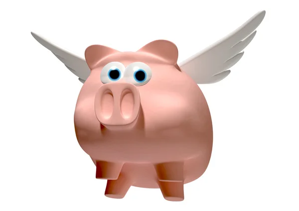 When Pigs Fly — Stock Photo, Image