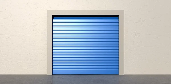 Storage Door and Wall Closed — Stock Photo, Image