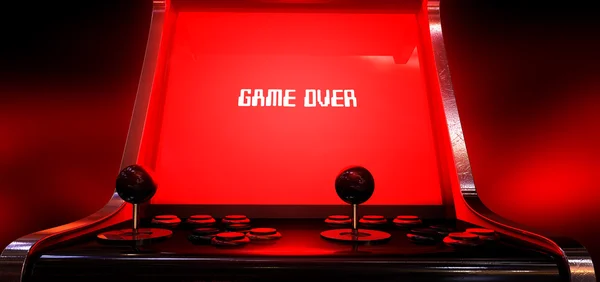 Gioco arcade Game Over — Foto Stock