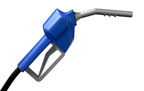 Petrol Handle And Nozzle Side — Stock Photo, Image