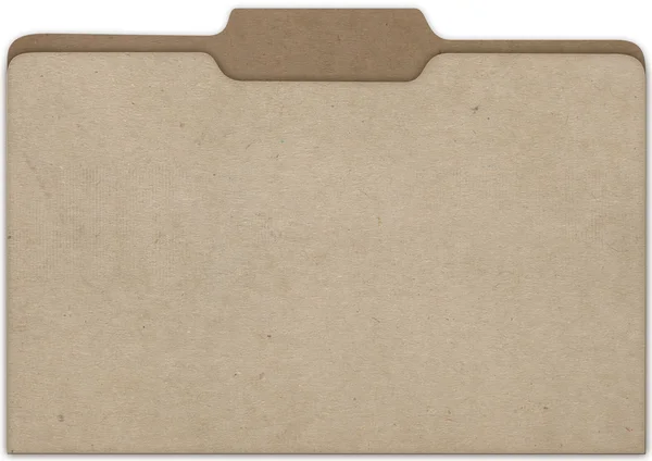 File Cardboard Front — Stock Photo, Image