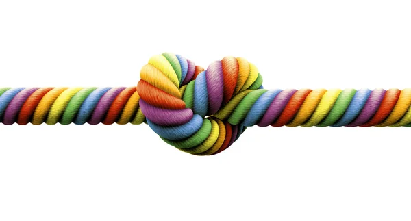 领带结同性婚姻 — 图库照片