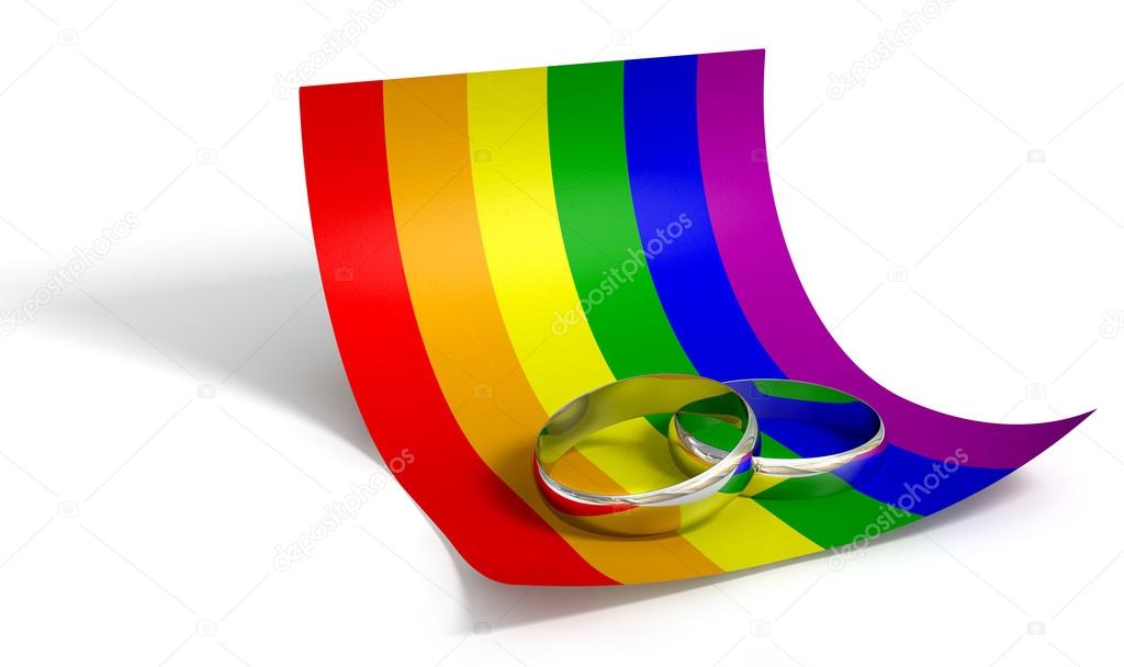 Save The Date Rings And Gay Paper