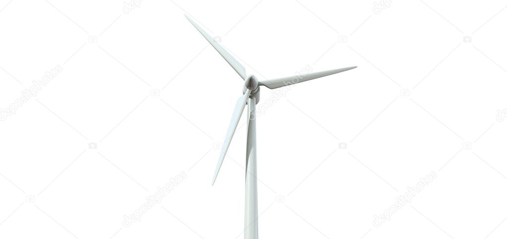 Wind Turbine Single Front
