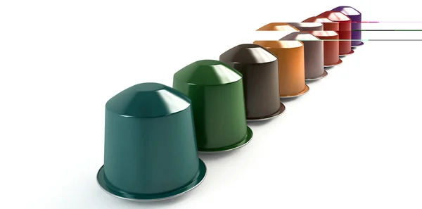 Espresso Coffee Capsules — Stock Photo, Image