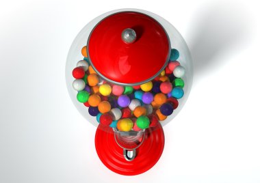 sakız otomatik makinenin