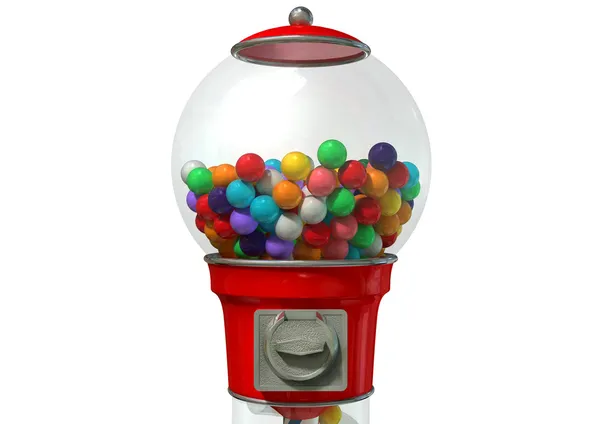 Gumball verstrekking machine — Stockfoto