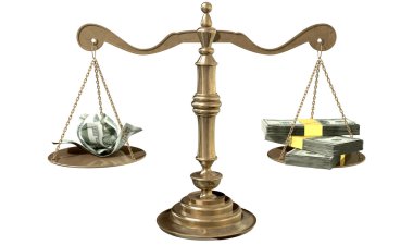 eşitsizlik adalet gelir açığı ABD ölçekler