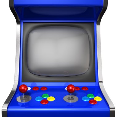 Arcade makinesi portre
