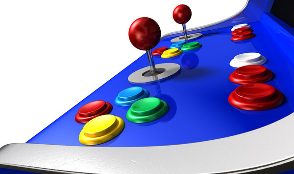 Arcade Machine Closeup