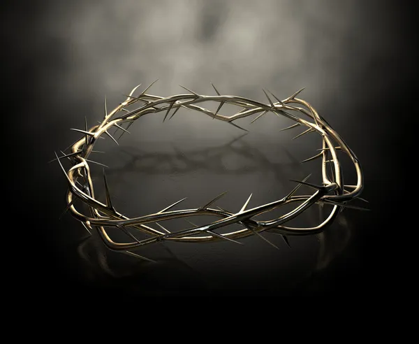 Crown Of Thorns Gold Casting — Stock Photo, Image