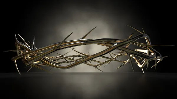 Crown Of Thorns Gold Casting — Stock Photo, Image