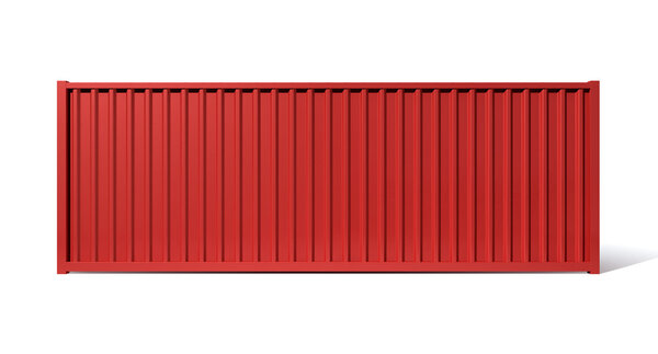 Shipping Container Red