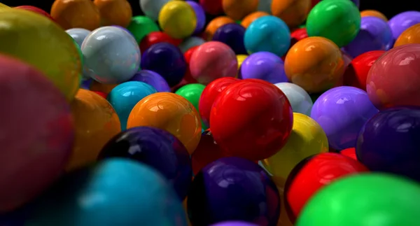 Gumballs Up Close And Personal — Stock Photo, Image
