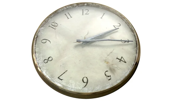 Antieke versleten zakhorloge — Stockfoto