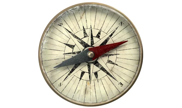 Starožitný kompas — Stock fotografie