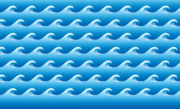 바다 양식 화 된 패턴 — 스톡 사진