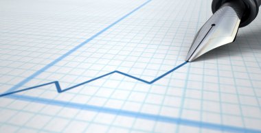 dolma kalem çizim artan grafik