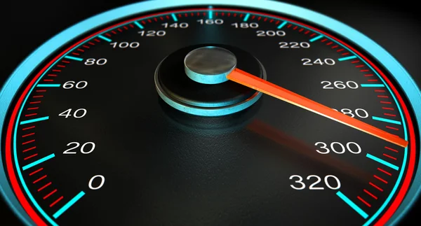 Speedometer Fast Speed — Stock Photo, Image