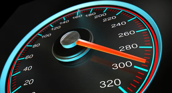 Speedometer Fast Speed — Stock Photo, Image