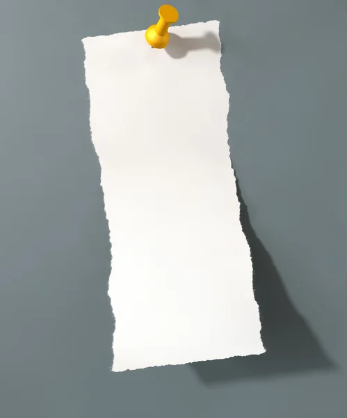 Pinned Paper Plain — Stock Photo, Image