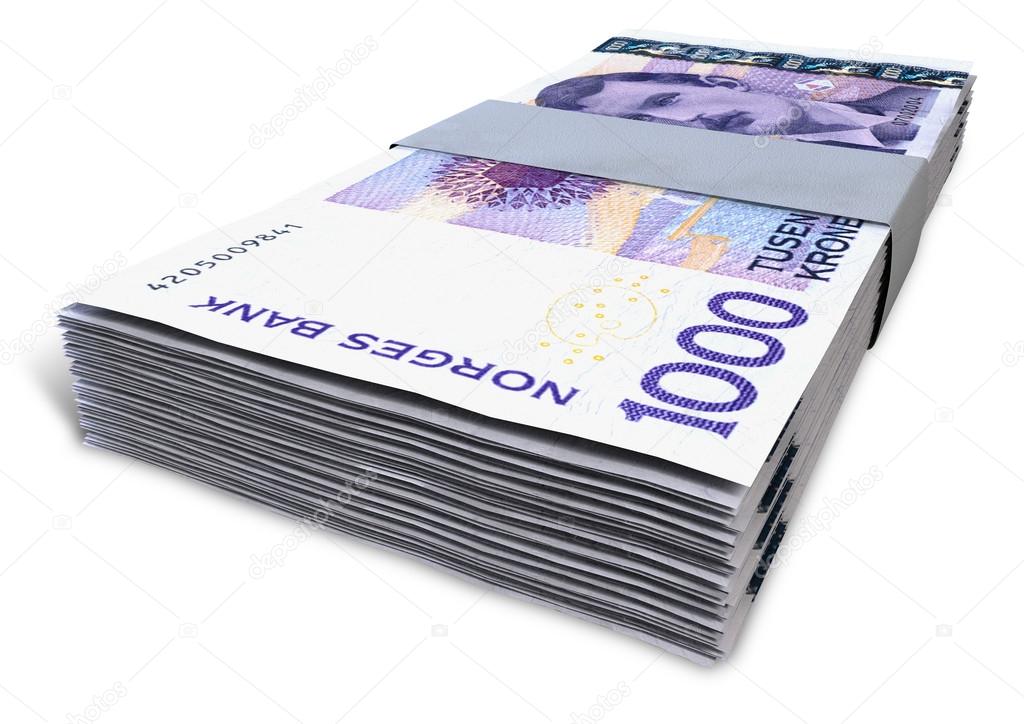 Norwegian Krone Notes Bundles