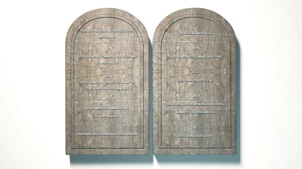 The Ten Commandments — Stock Photo, Image