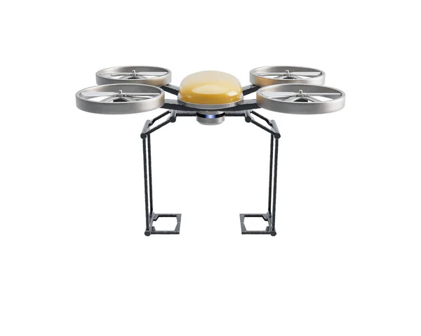 Een Concept Dat Een Vliegende Bevallingsdrone Laat Zien Die Niets — Stockfoto