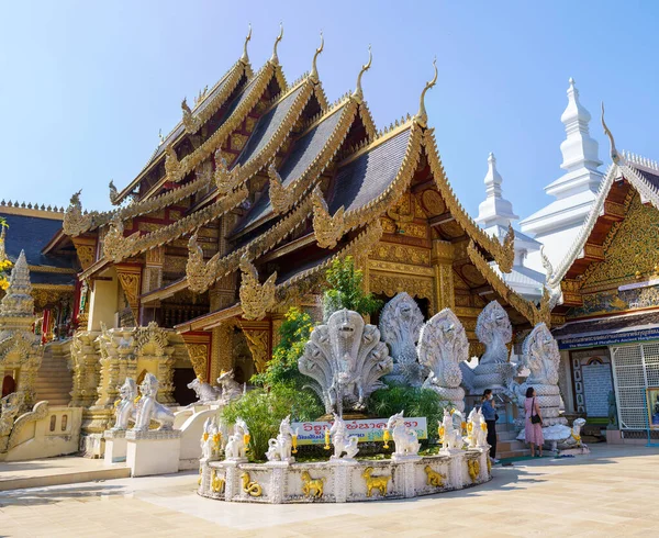 Wat Sun Yang Luang Tempio Attrazione Turistica Vecchio Tempio Luogo — Foto Stock