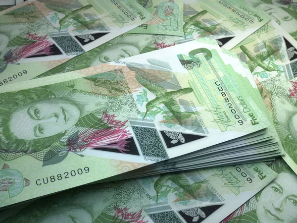Geld Des Ostkaribischen Dollars Dollarscheine Xcd Scheine Englisch Unternehmen Finanzen — Stockfoto