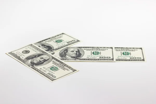 Direction of money — Stock Photo, Image