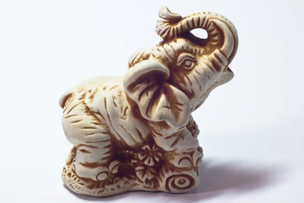 Elephant figurine — Stock Photo, Image