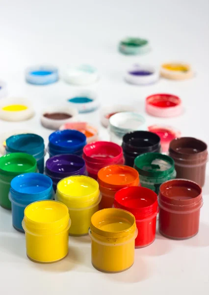 Gouache paint — Stock Photo, Image