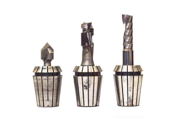 malzeme işleme için kesiciler kümesi