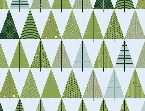 Noel antika arka plan ağaç. Retro Noel ağacı — Stok Vektör