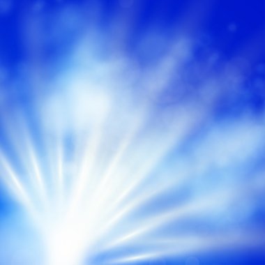 Soyut sihirli ışık arkaplanı