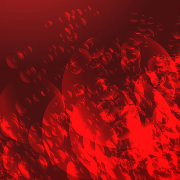 Fundo vermelho abstrato — Vetor de Stock