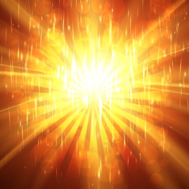 soyut sunburst ateşli arka plan.