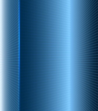 Dijital teknoloji soyut arka plan. Parlak ufku olan gelecekçi web hatları. Vektör