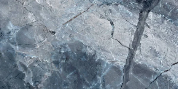 蓝色玛瑙大理石质地 抽象背景 — 图库照片