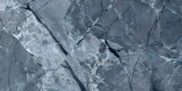 Patterned Natural Dark Blue Marble Texture Design — стоковое фото