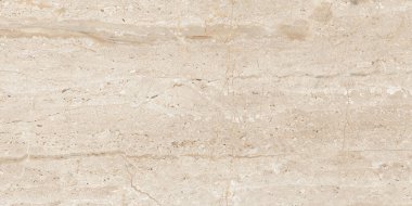 Beige marble pattern with curly white and orange veins. Abstract texture and background.